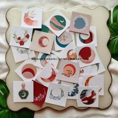 Bohemian Moons Sticker Pack