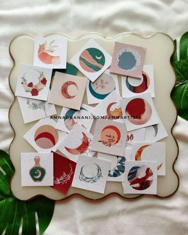 Bohemian Moons Sticker Pack