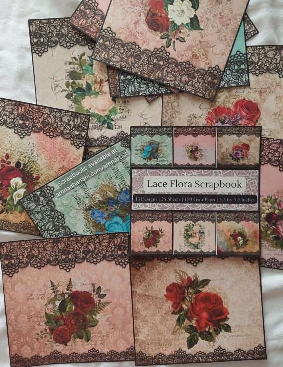 Lace Flora Scrapbook