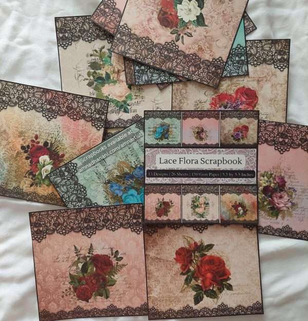 Lace Flora Scrapbook