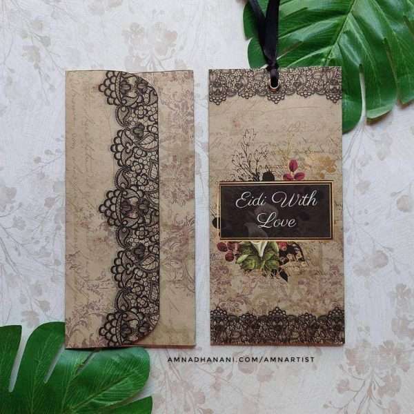 Lace Eid Envelope Set of 6