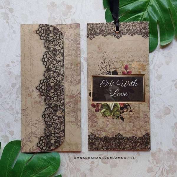 Lace Eid Envelope Set of 6