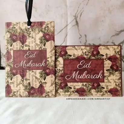 Vintage Eid Envelopes a set of 6