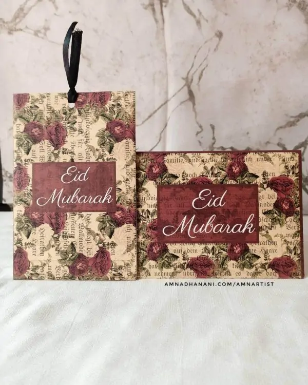 Vintage Eid Envelopes a set of 6