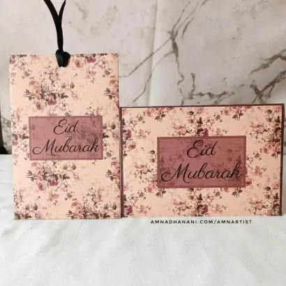 Vintage Eid Envelopes a set of 6