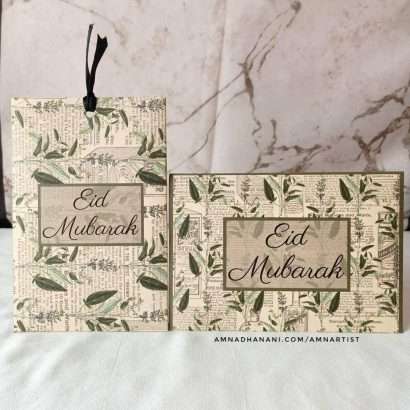 Vintage Eid Envelopes a set of 6