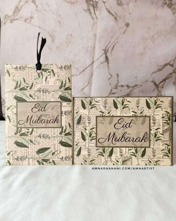 Vintage Eid Envelopes a set of 6