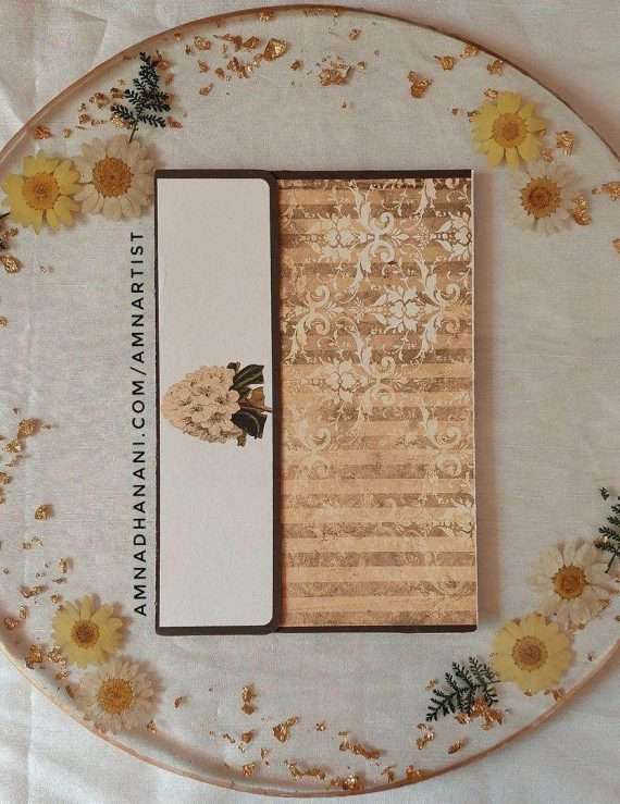 Vintage Damask Envelope