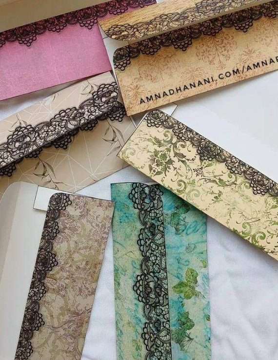Traditional Lace Eid Envelopes