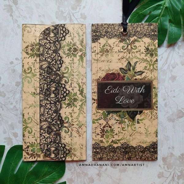 Traditional Lace Eid Envelopes