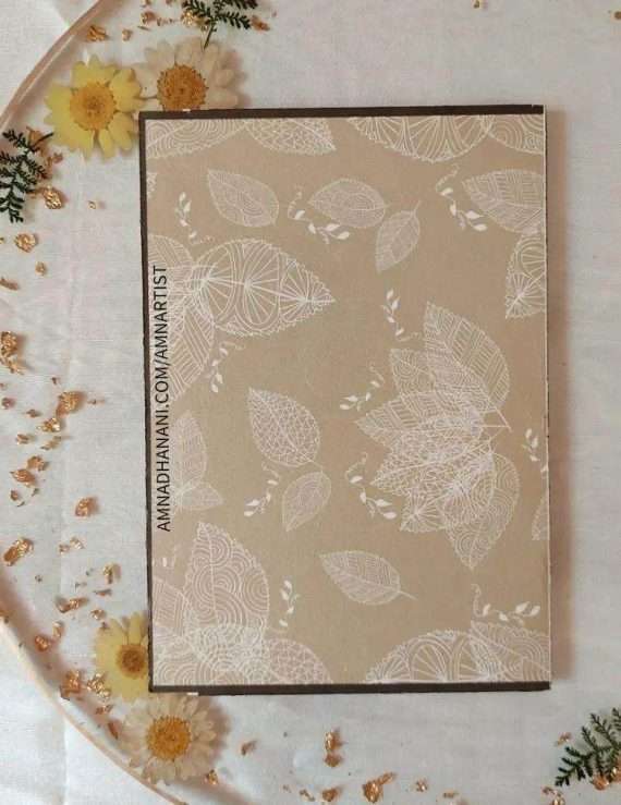 Shy Whimsical Leaf Envelope
