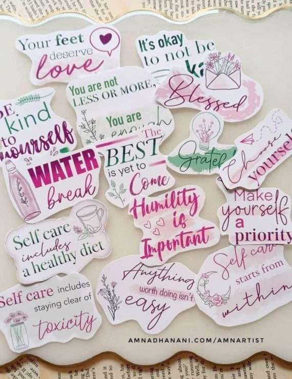 Self-care Sticker Pack