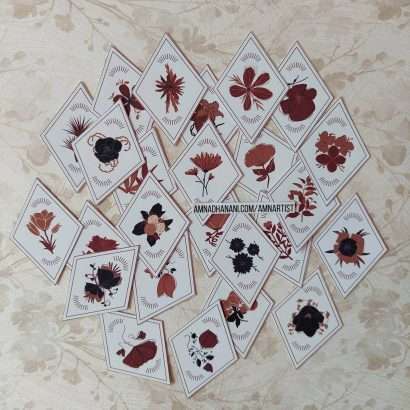 Floral Diamonds Sticker