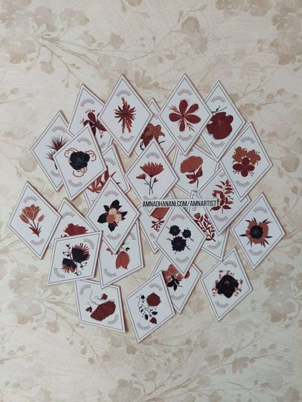 Floral Diamonds Sticker