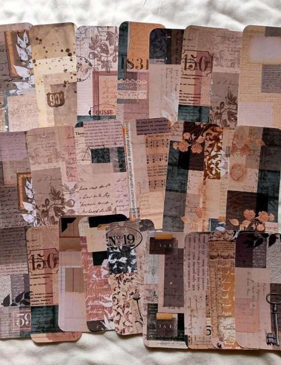 Vintage Collage Sticker Packs