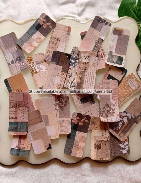 Vintage Collage Stickers