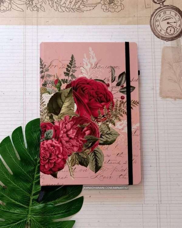 Lined Flower Journal 5