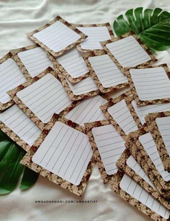 Rose Memo Pad