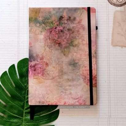 Lined Pink Fantasy Journal