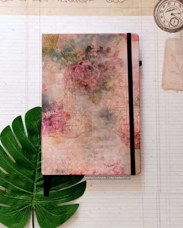 Lined Pink Fantasy Journal