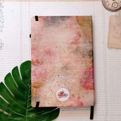 Lined Pink Fantasy Journal