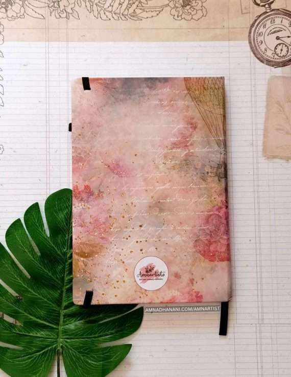 Lined Pink Fantasy Journal