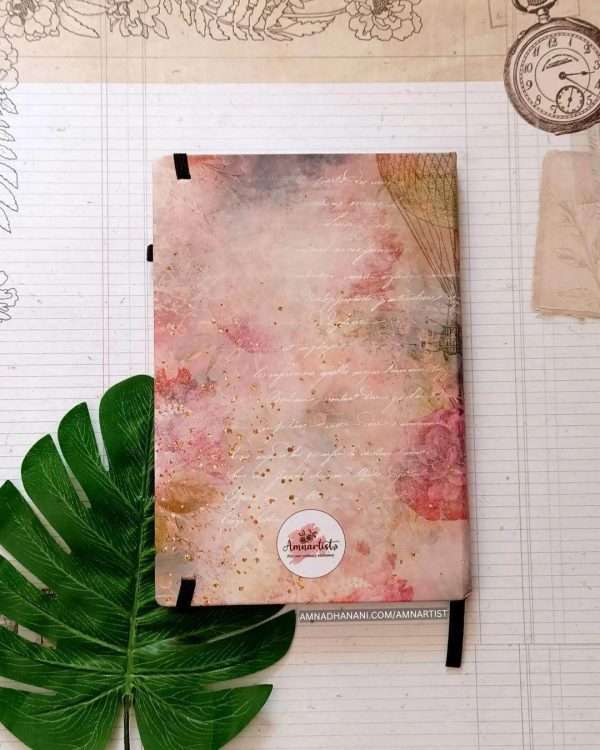 Lined Pink Fantasy Journal