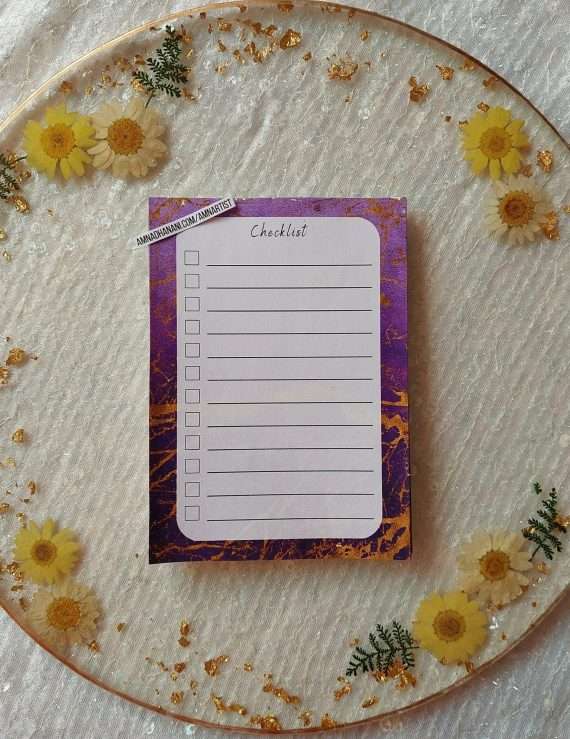Purple Passion Checklist