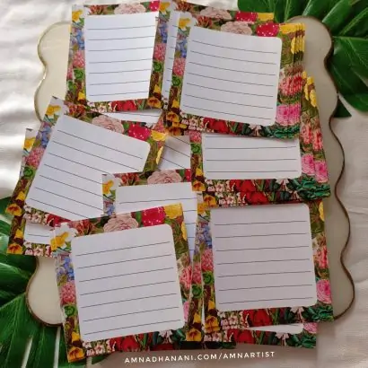 Full of Flowers Memo Pad