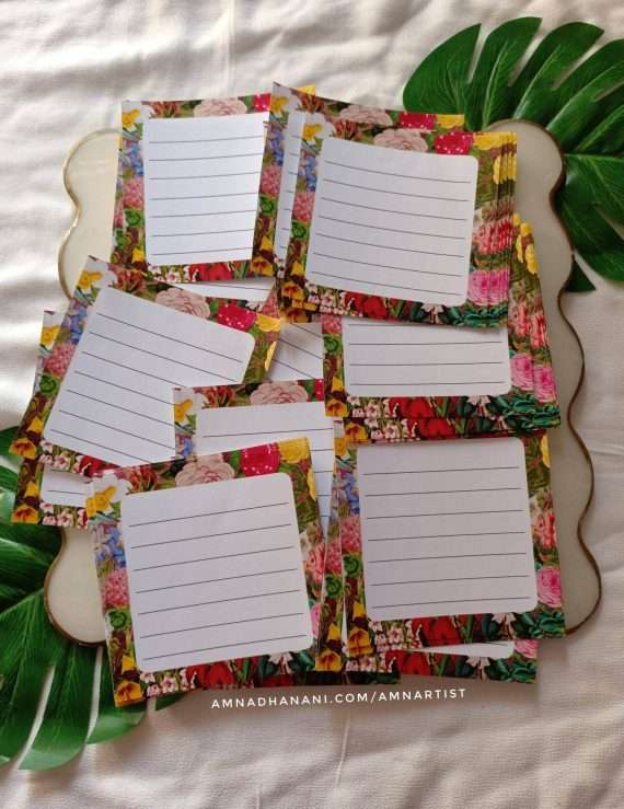 Full of Flowers Memo Pad