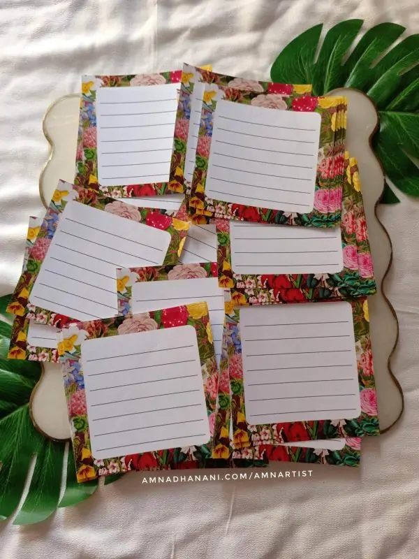 Full of Flowers Memo Pad