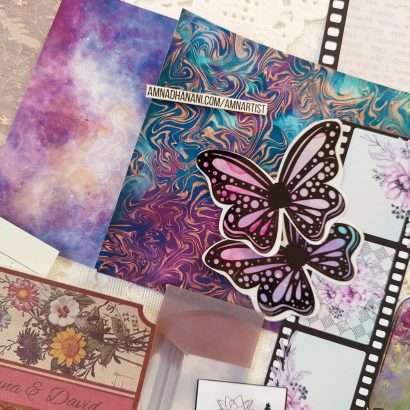 Purple and Neutral Journaling Kit