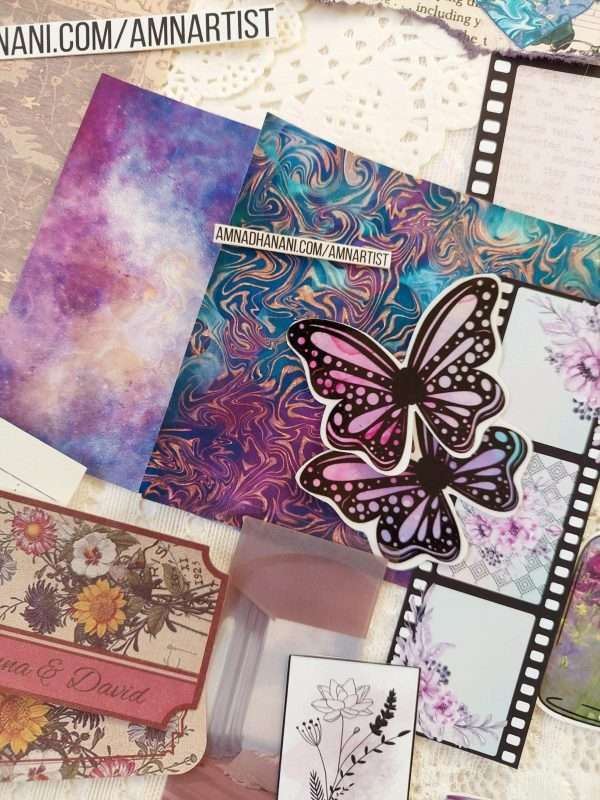 Purple and Neutral Journaling Kit