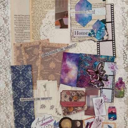 Purple and Neutral Journaling Kit