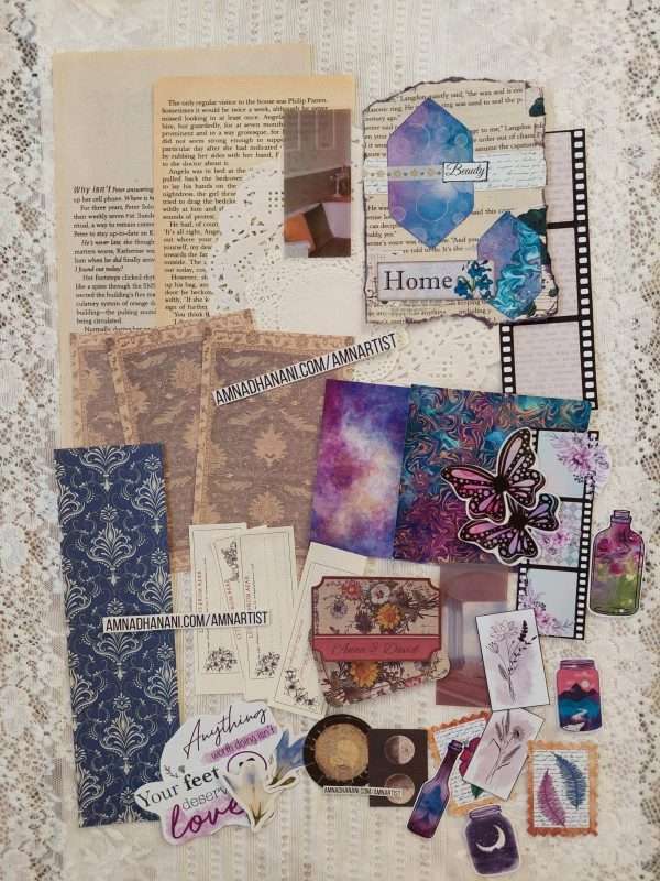 Purple and Neutral Journaling Kit