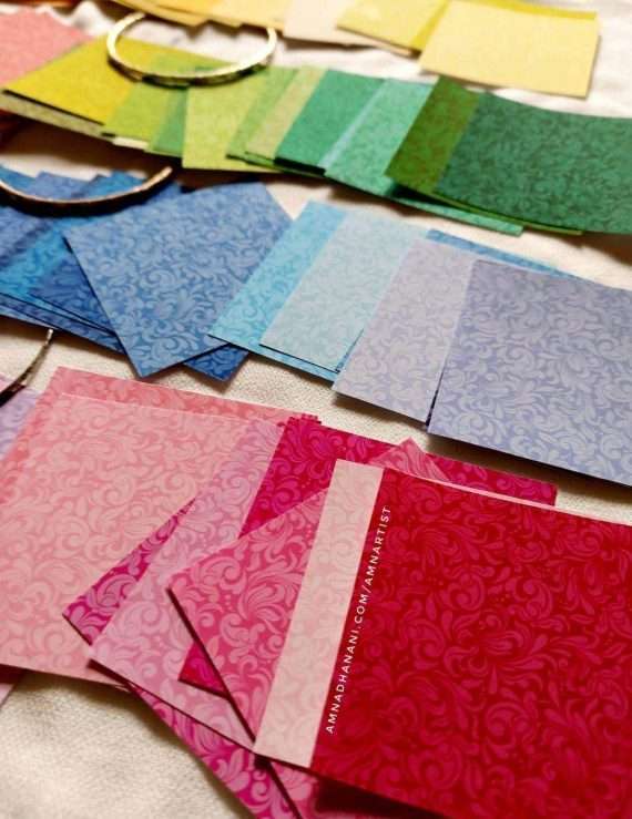 Damask Paper Set