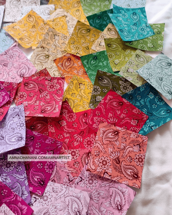 Floral Paisley Paper Set