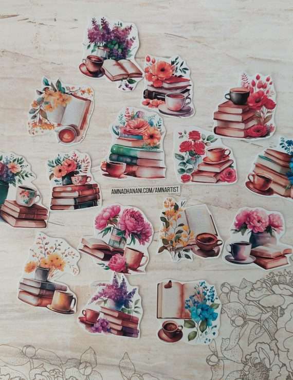 Botanical Hexagons Sticker Packs