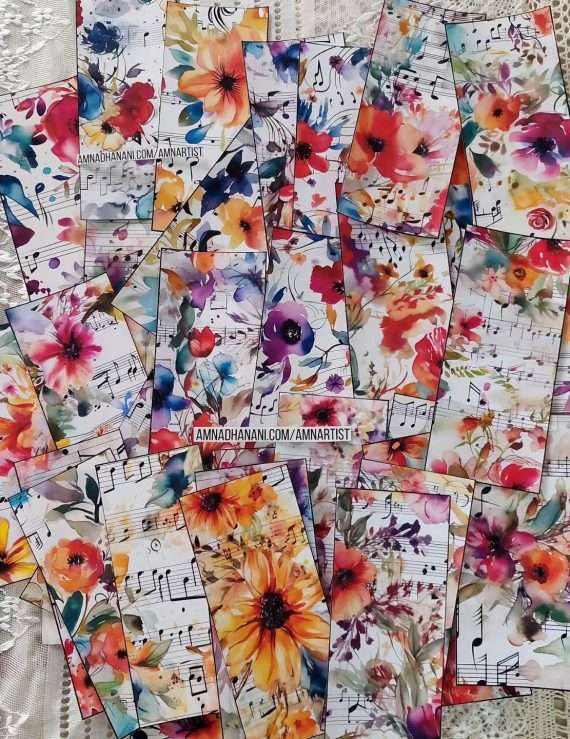 Alcohol Ink Fusion Sticker Pack
