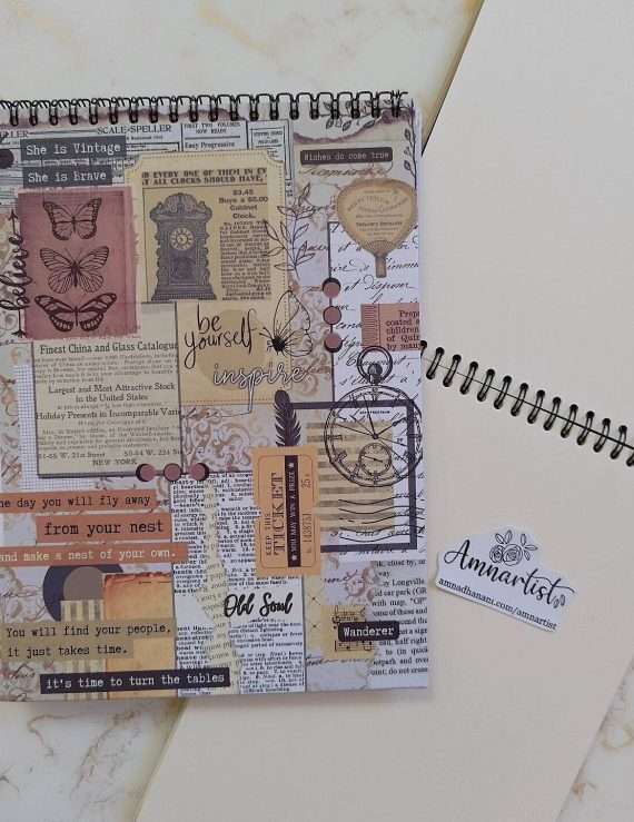 Individual She Means Vintage Bookmarks