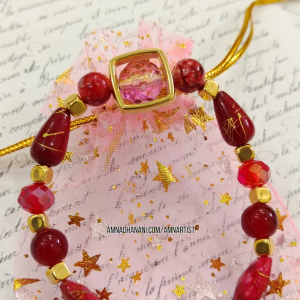 Maroon Melody Bracelet