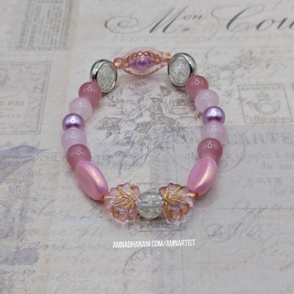 Pearly Pink Allure Bracelet