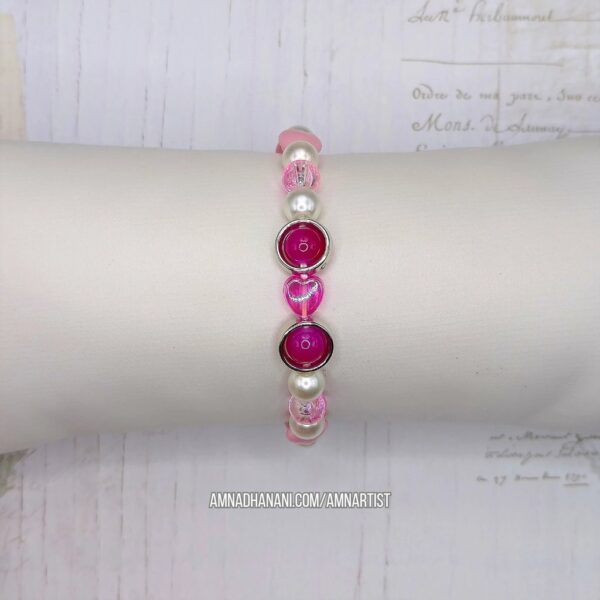 Heart of Pearls Bracelet