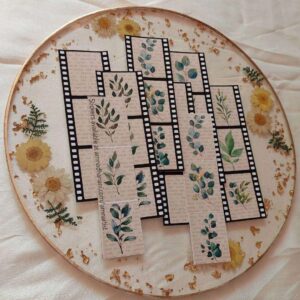 Vintage Botanical Reels Sticker Pack