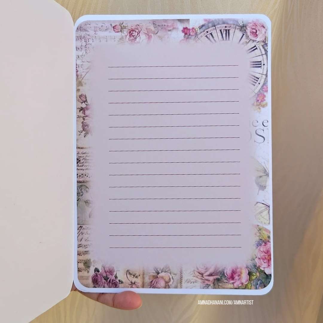 Fluttering Wishes - Handmade Collage Card - Image 2