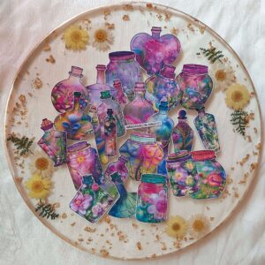 Utopian Fairyland Jars & Bottles Sticker Packs - Large