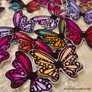 Multicolour Butterflies Sticker Pack