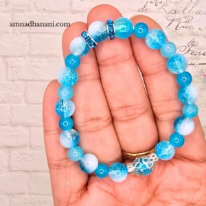 Ocean Breeze Gradient Bracelet – Handmade Beaded Jewelry